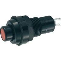 Pushbutton 125 Vac 3 A 1 x Off/(On) Miyama DS-257, RED momentary 1 pc(s)