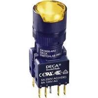Pushbutton 250 Vac 5 A 1 x Off/(On) DECA ADA16S6-MR2-B2CO IP65 momentary 1 pc(s)