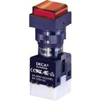 Pushbutton 250 Vac 5 A 2 x Off/(On) DECA ADA16S6-MS1-A2KR IP65 momentary 1 pc(s)