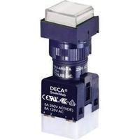 Pushbutton 250 Vac 5 A 1 x Off/(On) DECA ADA16S6-MS1-B2KW IP65 momentary 1 pc(s)