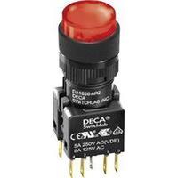 Pushbutton 250 Vac 5 A 1 x Off/(On) DECA ADA16S6-MR1-B2CR IP65 momentary 1 pc(s)
