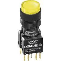 Pushbutton 250 Vac 5 A 1 x Off/(On) DECA ADA16S6-MR1-B2KY IP65 momentary 1 pc(s)