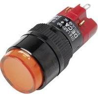 Pushbutton switch 250 Vac 5 A 1 x Off/On DECA D16LAR1-1abBO IP40 latch 1 pc(s)