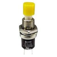 Pushbutton 250 Vac 1.5 A 1 x On/(Off) SCI R13-24B1-05 YELLOW momentary 1 pc(s)