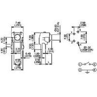 Pushbutton 12 Vdc 0.05 A 1 x Off/(On) APEM PHAP3305 / PHAP3305 momentary 1 pc(s)