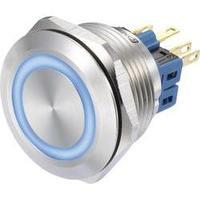 Pushbutton 250 Vac 3 A 1 x On/(On) Conrad Components GQ28-11E/B/12V IP65 momentary 1 pc(s)