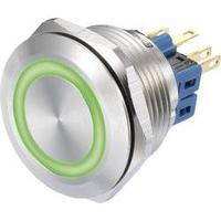 Pushbutton 250 Vac 3 A 1 x On/(On) Conrad Components GQ28-11E/G/12V IP65 momentary 1 pc(s)