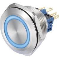 Pushbutton switch 250 Vac 3 A 1 x On/(On) Conrad Components GQ30-11E/B/12V IP65 momentary 1 pc(s)