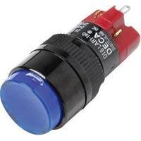 Pushbutton switch 250 Vac 5 A 1 x Off/On DECA D16LAR1-1abCB IP40 latch 1 pc(s)