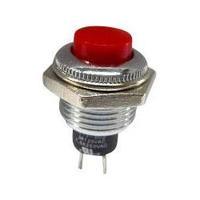 Pushbutton 250 Vac 1.5 A 1 x Off/(On) SCI R13-502MA-05 RED ACTUATOR momentary 1 pc(s)