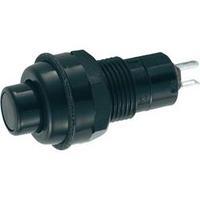 Pushbutton 125 Vac 3 A 1 x Off/(On) Miyama DS-257, BLACK latch/0/momentary 1 pc(s)