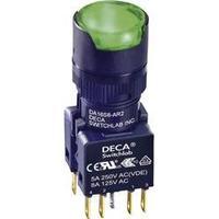 Pushbutton 250 Vac 5 A 2 x Off/(On) DECA ADA16S6-MR2-A2GG IP65 momentary 1 pc(s)