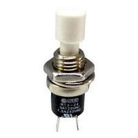 Pushbutton 250 Vac 1.5 A 1 x On/(Off) SCI R13-24B1-02 WHITE momentary 1 pc(s)