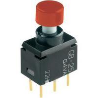 Pushbutton 28 V DC/AC 0.1 A 2 x On/(On) NKK Switches GB25AH momentary 1 pc(s)