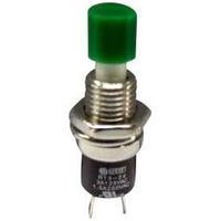 Pushbutton 250 Vac 1.5 A 1 x On/(Off) SCI R13-24B1-05 GREEN momentary 1 pc(s)