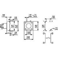 Pushbutton 12 Vdc 0.05 A 1 x Off/(On) APEM PHAP3320A / PHAP3320A momentary 1 pc(s)