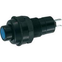 Pushbutton 125 Vac 3 A 1 x Off/(On) Miyama DS-257, BLUE momentary 1 pc(s)