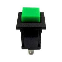 Pushbutton 250 Vac 0.5 A 1 x Off/(On) SCI R13-57A-05 GREEN ACTUATOR momentary 1 pc(s)