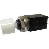 Pushbutton 125 Vac 3 A 1 x Off/(On) Miyama DS-410, WHITE momentary 1 pc(s)