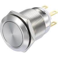 Pushbutton switch 250 Vac 3 A 1 x On/(On) Conrad Components LAS1-GQ-11/S IP65 momentary 1 pc(s)