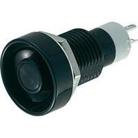 Pushbutton 125 Vac 3 A 1 x Off/(On) Miyama DS-260, BLACK momentary 1 pc(s)