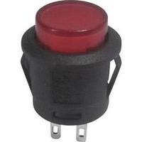 Pushbutton 250 Vac 1.5 A 1 x Off/(On) SCI R13-523AL-05 RED LED momentary 1 pc(s)