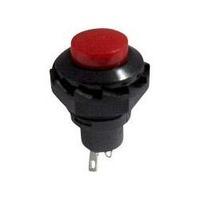 Pushbutton 250 Vac 1.5 A 1 x Off/(On) SCI R13-502A-05 RED ACTUATOR momentary 1 pc(s)