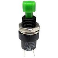 Pushbutton 250 Vac 1.5 A 1 x Off/(On) SCI R13-509A-05 GREEN momentary 1 pc(s)