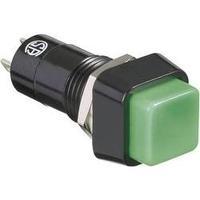 Pushbutton switch 250 Vac 1.5 A 1 x Off/On SCI R13-23B-05 GREEN KNOB latch 1 pc(s)