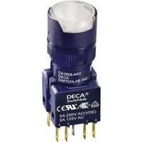 Pushbutton 250 Vac 5 A 1 x Off/(On) DECA ADA16S6-MR2-B2KW IP65 momentary 1 pc(s)