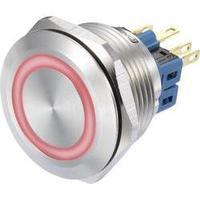 Pushbutton 250 Vac 3 A 1 x On/(On) Conrad Components GQ28-11E/R/12V IP65 momentary 1 pc(s)