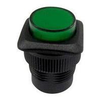 Pushbutton 250 Vac 1.5 A 1 x Off/(On) SCI R13-508AL-05 GREEN momentary 1 pc(s)