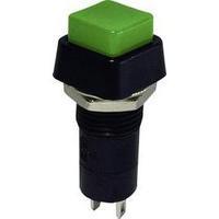 Pushbutton switch 250 Vac 1.5 A 1 x Off/On SCI R13-23B-05 DARK-GREEN KNOB latch 1 pc(s)