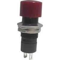 Pushbutton 250 Vac 1.5 A 1 x Off/(On) SCI R13-40A-05 RED momentary 1 pc(s)