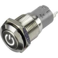 Pushbutton 48 Vdc 2 A 1 x Off/(On) Conrad Components LAS2GQF-11DT/W/12V/S/P IP65 momentary 1 pc(s)