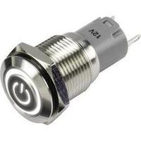 Pushbutton 48 Vdc 2 A 1 x On/(On) Conrad Components LAS2GQF-11ET/W/12V/S/P IP65 momentary 1 pc(s)