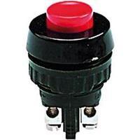 Pushbutton 250 Vac 0.7 A 1 x Off/(On) RAFI DRUCKTASTER 1 SCHLIESSER, ROT momentary 1 pc(s)