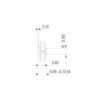 Pushbutton 42 V DC/AC 0.1 A 1 x Off/(On) RAFI RACON 12 SMD GULLWING momentary 1 pc(s)