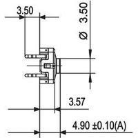 Pushbutton 42 V DC/AC 0.1 A 1 x Off/(On) RAFI RACON 8 PRINTANSCHLUSS AUSSENL. momentary 1 pc(s)