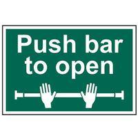 Push Bar To Open - PVC 300 x 200mm