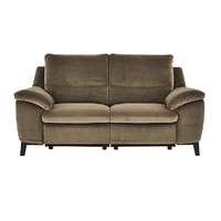 Puglia 3 Seater Fabric Recliner ...