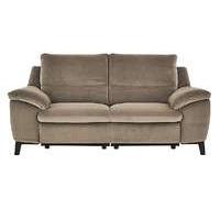 Puglia 3 Seater Fabric Recliner ...