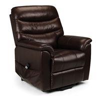 pullman leather dual motor rise and recliner