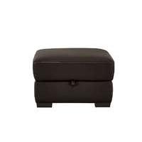 Puglia Leather Storage Footstool