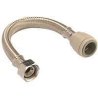 Push Fit Flexible Pipe Connector (Dia)22mm (Dia)3/4\