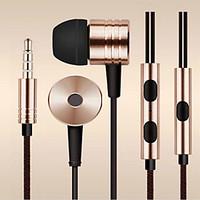 Pull Fiber Wire 3.5mm In-ear Earphone Headset for Samsung and Other Andriod Phones (Assorted Color)