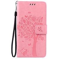 PU Leather Material Cat and Tree Pattern Phone Case for Huawei P9 Lite/P9/P9 Plus/P8 Lite/P8/Y625/Honor 5C/Honor 5X