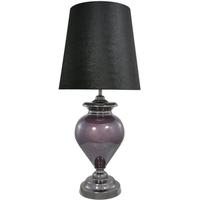 Purple Pearl Rogue Statement Lamp with Black Snakeskin Shade-EU-GS142-00-TDR-PUBL