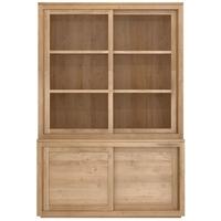 Pure Oak 2 Sliding Door Dresser