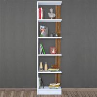 Pupis Shelving Unit, White/Brown